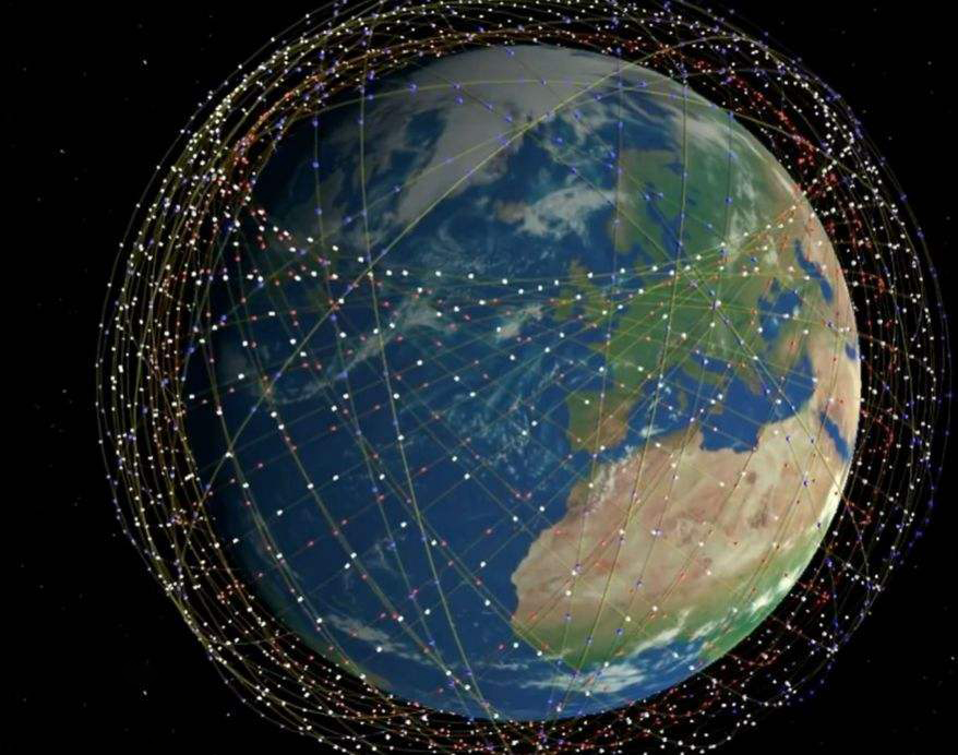 太空探索技术公司计划在2019年至2024年间在太空搭建由约1.2万颗卫星组成的“星链”网络。