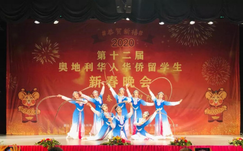 舞蹈《京韵》。(图片来源：中国驻奥地利大使馆微信公众号)