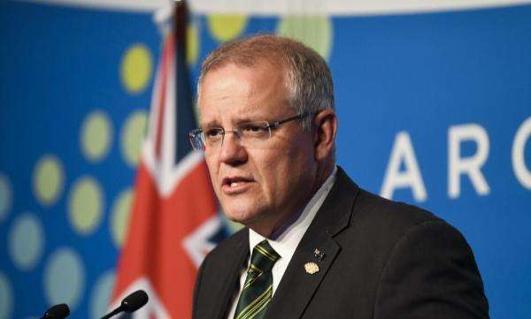 澳大利亚总理莫里森。