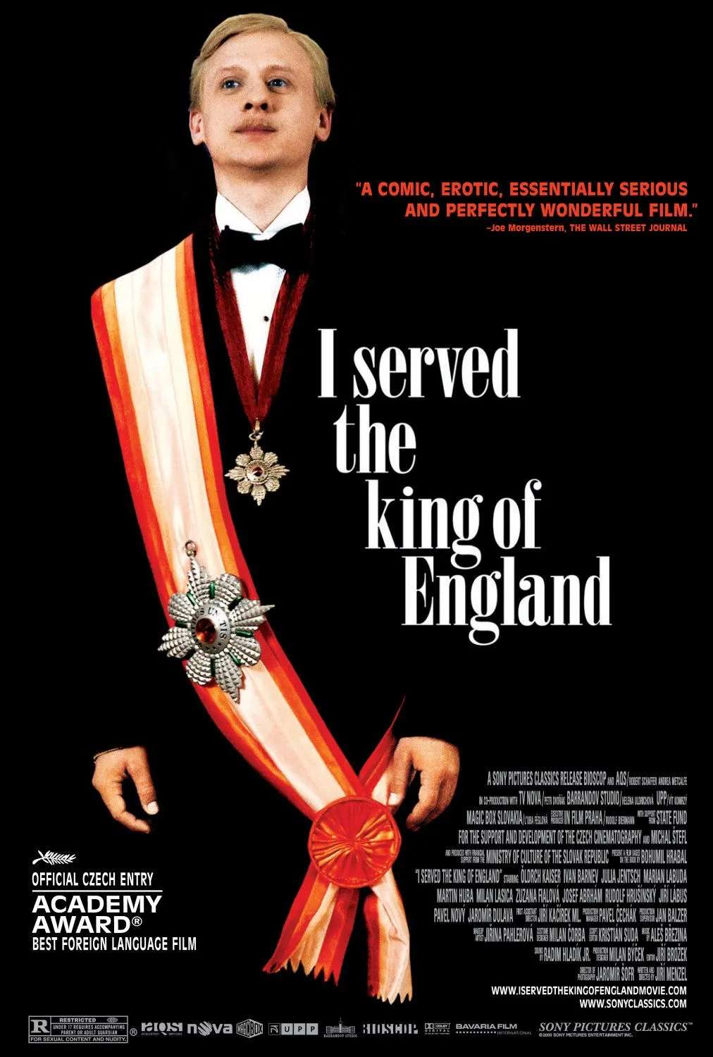 《我曾侍候过英国国王》海报