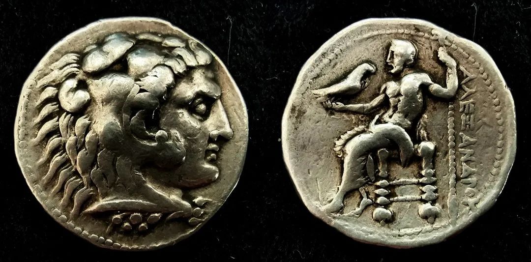 托勒密王朝亚历山大大帝 4德拉克马银币