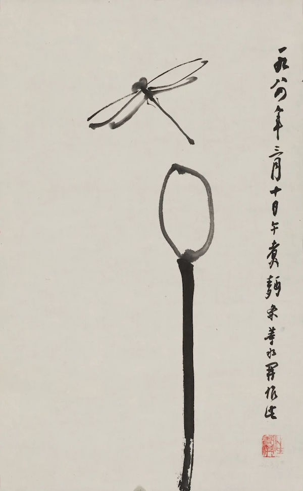 汪曾祺，《蜻蜓荷花》，1984年