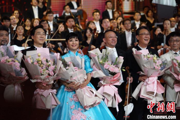 该音乐会由中国文化和旅游部、山东省人民政府共同主办。　邱江波 摄