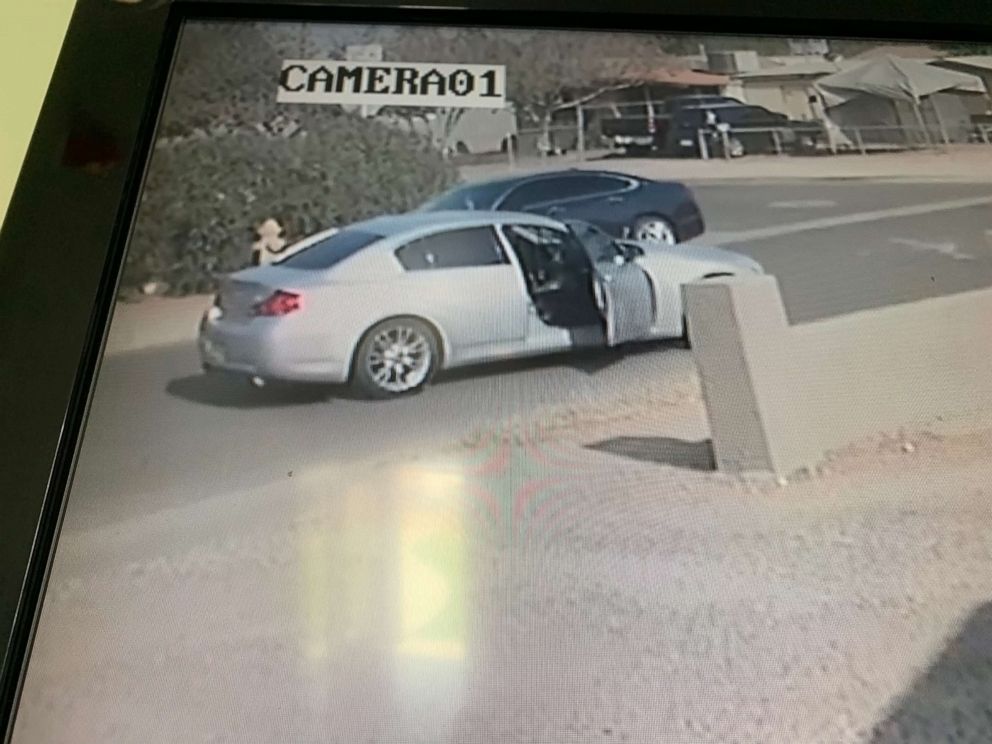 PHOTO: Arizona Department of Public Safety released photos of a vehicle alleged to be involved in the shooting of its detectives in Phoenix, Sept. 17, 2020.