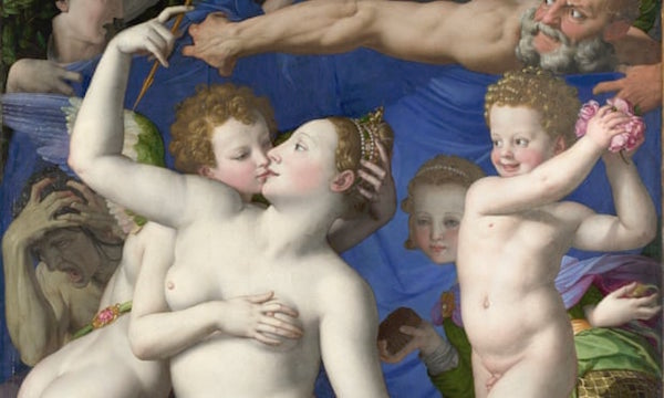 布朗佐诺，《维纳斯与丘比特的寓言（Allegory with Venus and Cupid）》