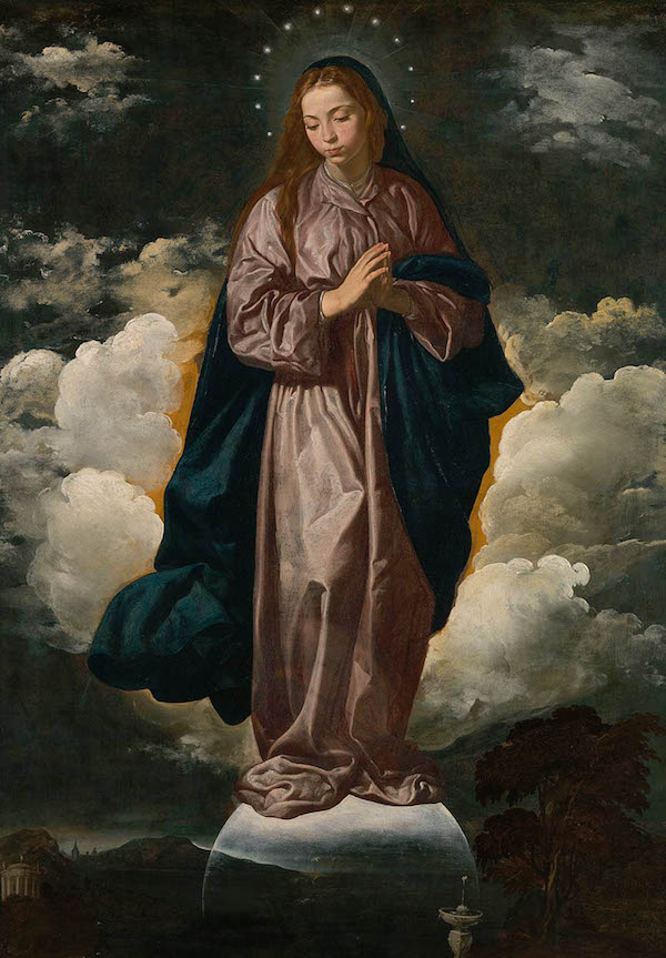迭戈·委拉斯开兹，《圣母无染原罪（The Immaculate Conception）》，1619年