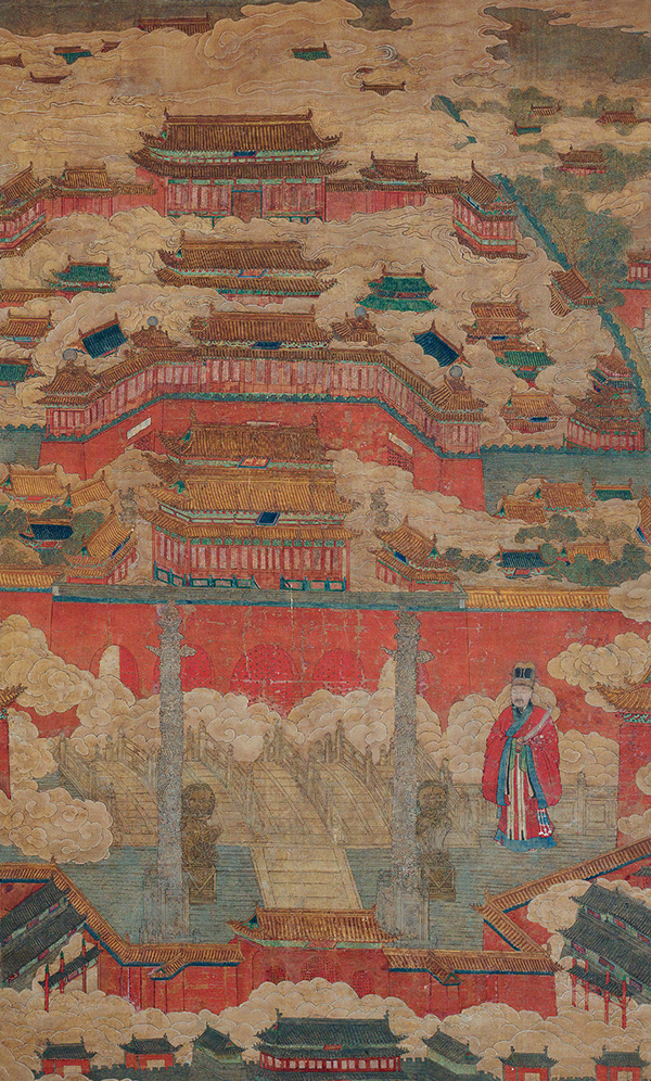 《明宫城图》中可以见出明代的紫禁城结构