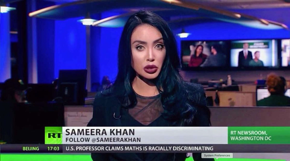 美国媒体人萨蜜拉·汗