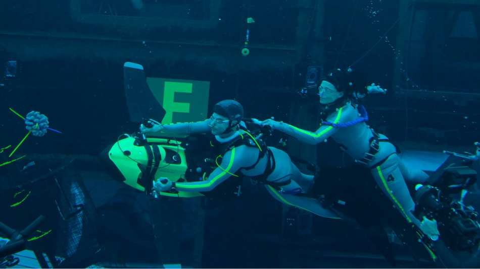 《阿凡达2》的不少场景都设定在水下。