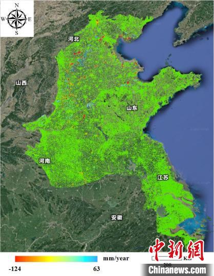 中国首套超算合成孔径雷达干涉测量系统实现全国地表形变监测