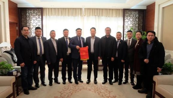 中法友谊互助协会一行到访浙江省侨联。