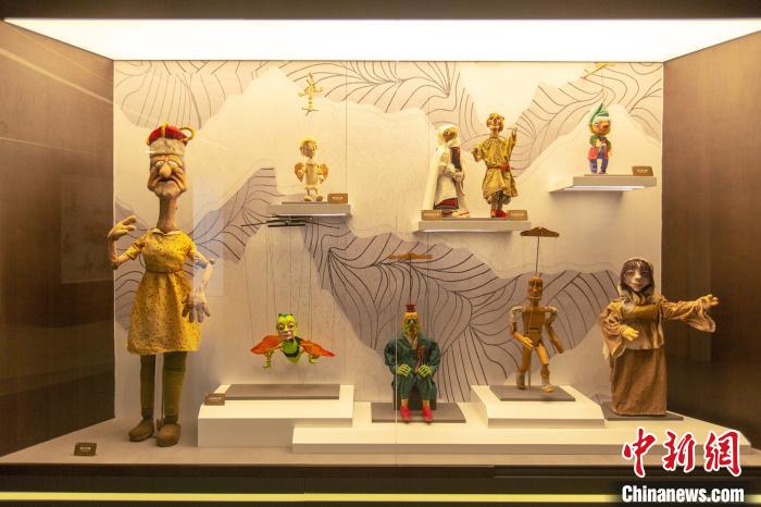 海外木偶展示。　上海木偶剧团 供图 摄