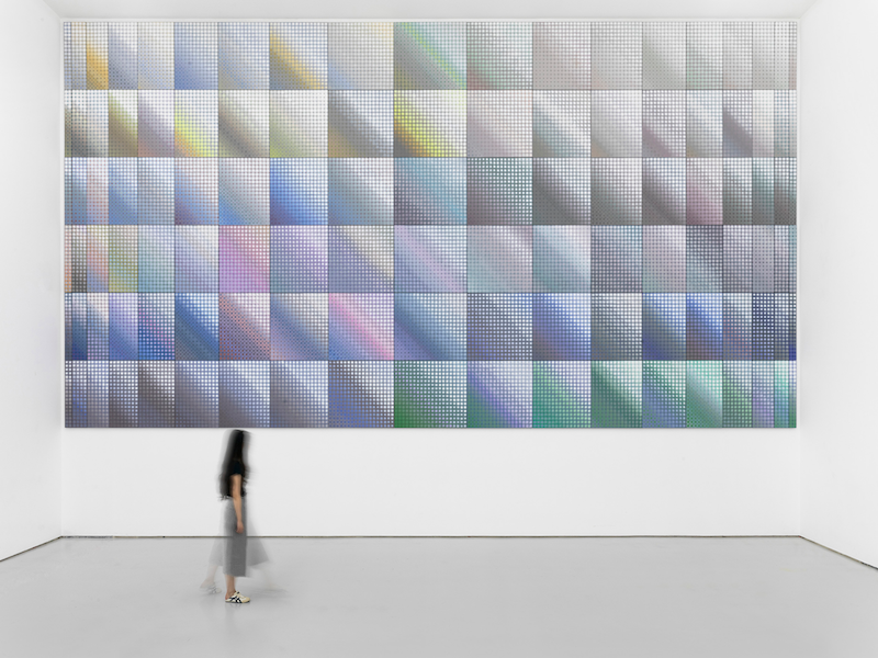 李姝睿作品《深白》，图片由艺术家和空白空间提供。