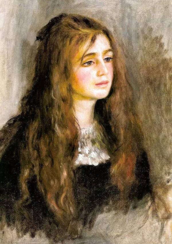 《朱莉·马奈画像》 皮埃尔·奥古斯特·雷诺阿，1894