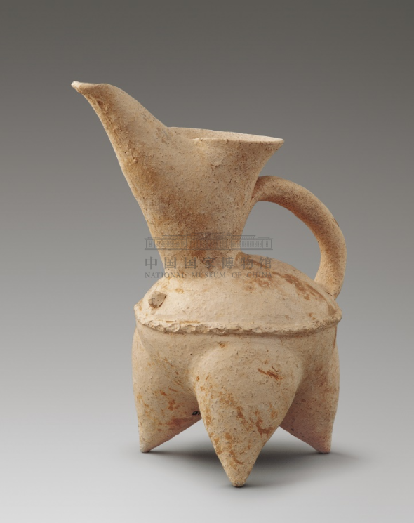 白陶鬶 新石器时代大汶口文化 中国国家博物馆藏