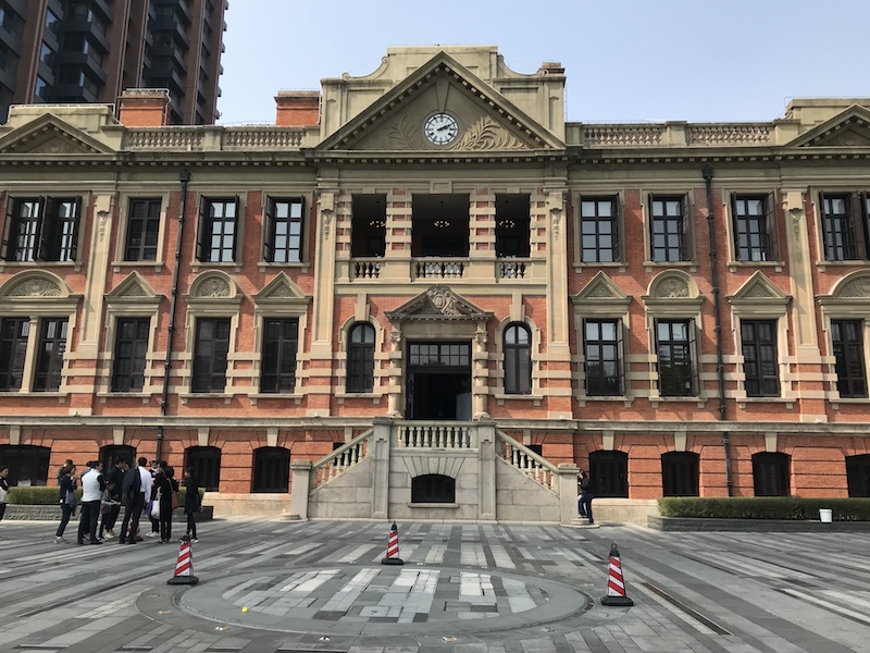 修复后的上海总商会旧址（现为宝格丽酒店）