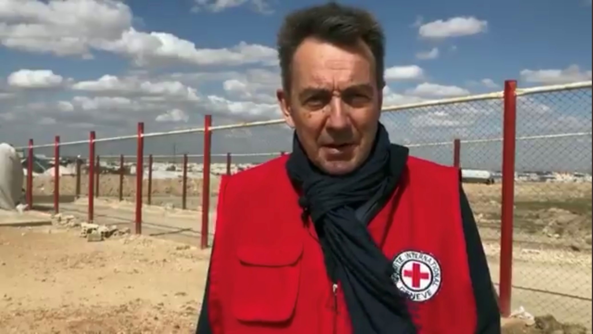 红十字国际委员会主席莫雷尔到访叙利亚东北部霍尔难民营