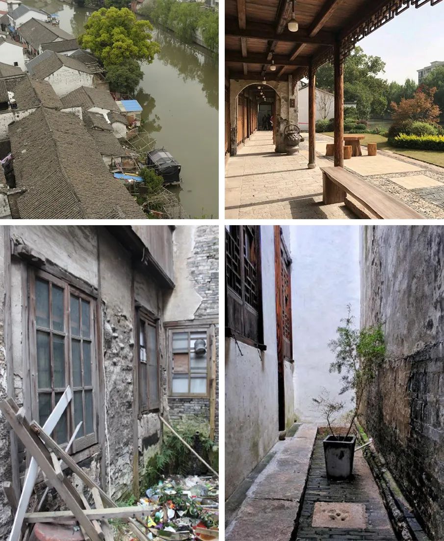 三宅改造前（左）与改造后（右）对比 图片来源：上海交通大学建筑文化遗产保护国际研究中心