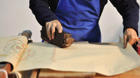 传统雕版印刷技艺流程