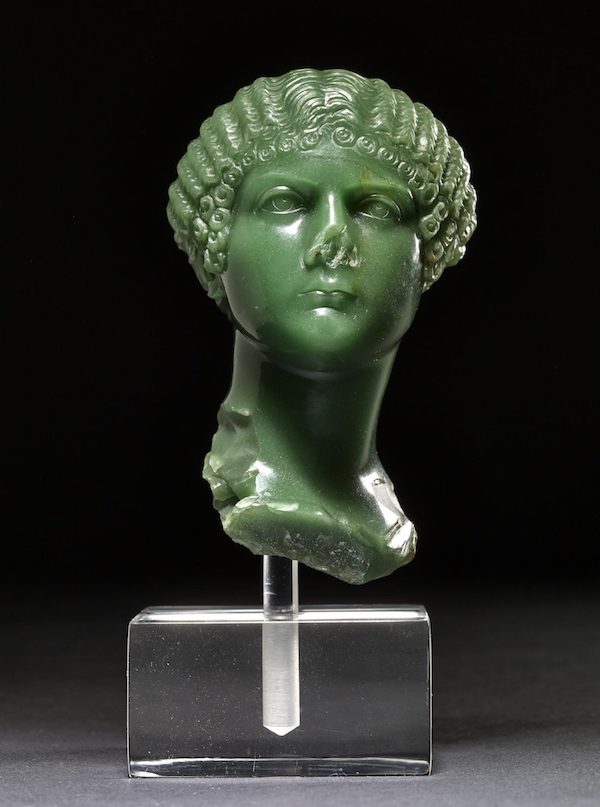 尼禄母亲小阿格里庇娜（Agrippina）胸像，公元37-39年