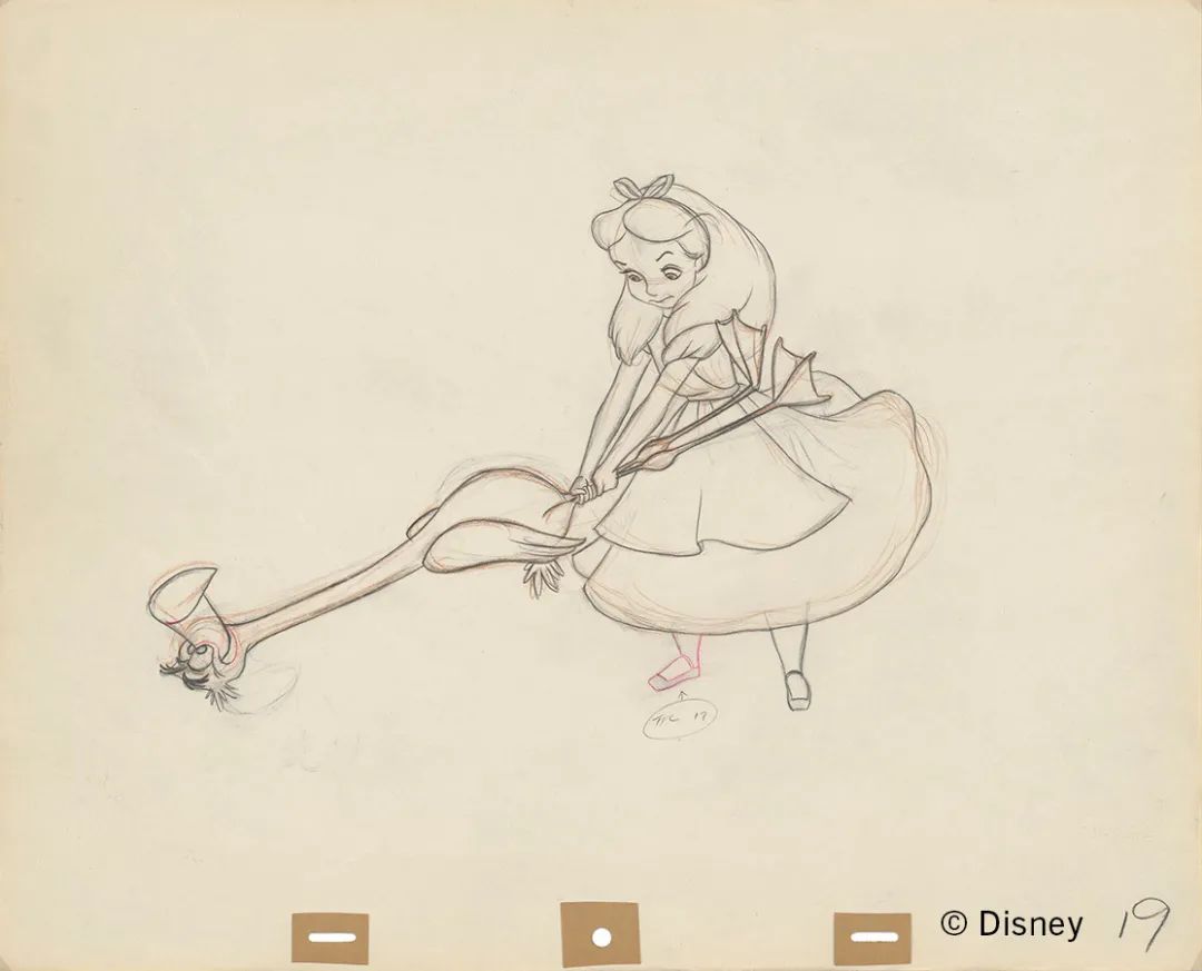 1951年的迪士尼动画片版爱丽丝概念图