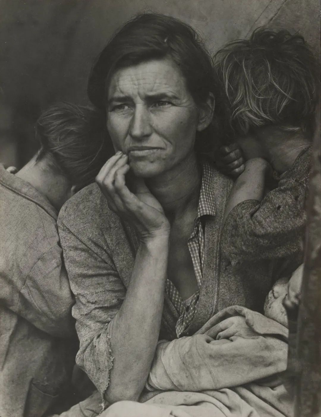 多萝西·兰格，《移民母亲，尼波莫，加利福尼亚州》1936年3月