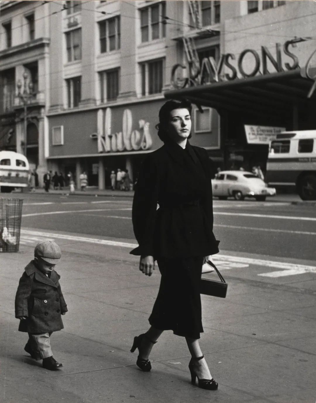 多萝西·兰格，《母亲和孩子，旧金山》，1952
