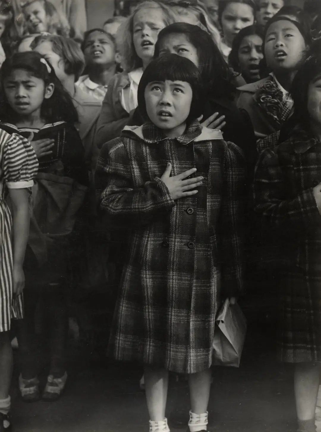 多萝西·兰格，《一个不可分割的民族，旧金山》，1942