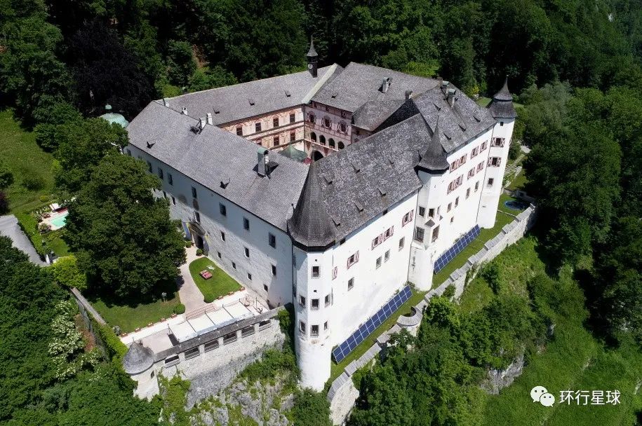特拉茨伯格城堡俯瞰图 图：wiki
