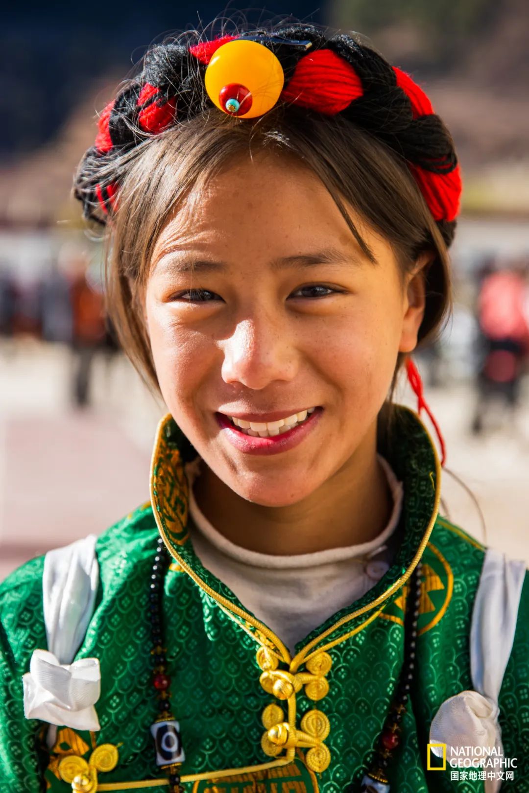 东朗乡的藏族女子