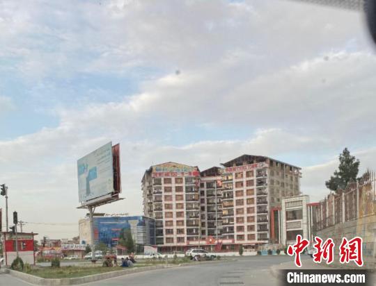 中国侨网中国企业在阿富汗喀布尔建设的“中国城”项目　受访者李西京供图