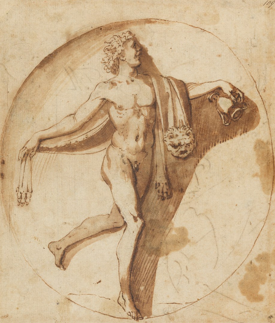 普桑，《酒神的舞蹈信徒》，约1630-1635年