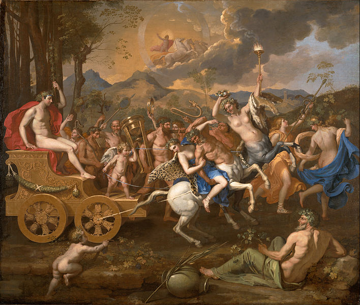 普桑，《酒神的胜利》，1635-1636