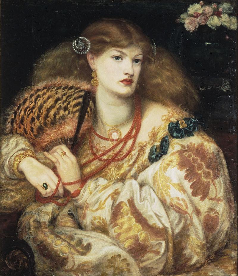罗塞蒂，《Monna Vanna》, 1866