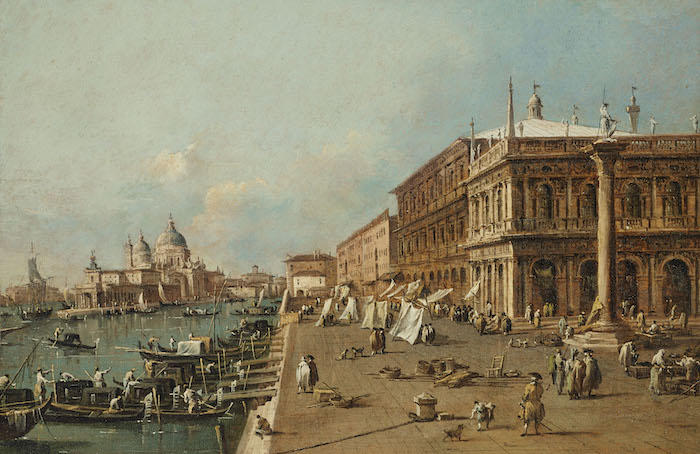 佛朗切斯科·瓜尔迪《威尼斯码头》