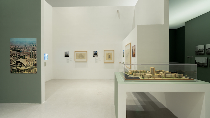 西岸美术馆“巴黎建筑 1948-2020：城市进程的见证”展览现场。  西岸美术馆 供图