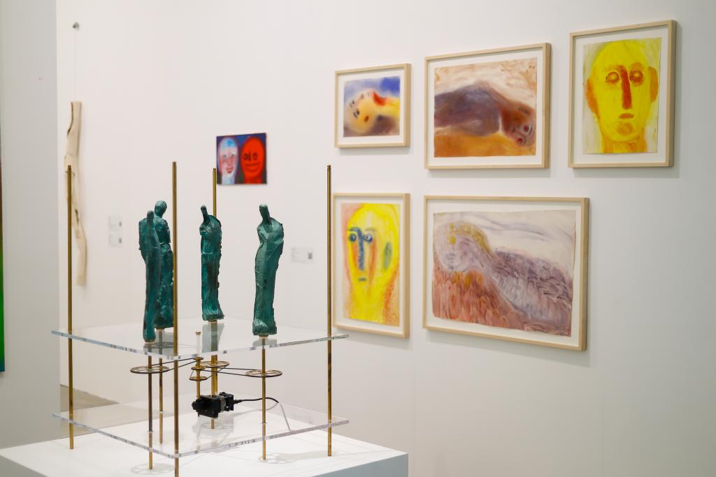 乔斯林·沃尔夫画廊展位，第八届西岸艺术与设计博览会现场，2021