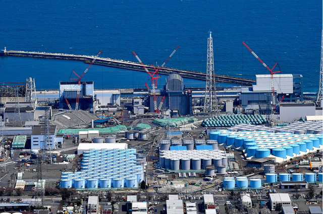 福岛第一核电站核污水仓（资料图）