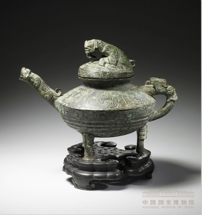 西周 青铜虎鎣 中国国家博物馆藏