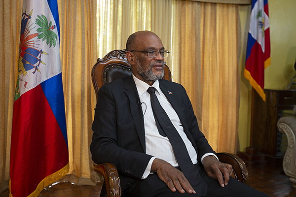 海地总理阿里尔·亨利。人民视觉  资料图