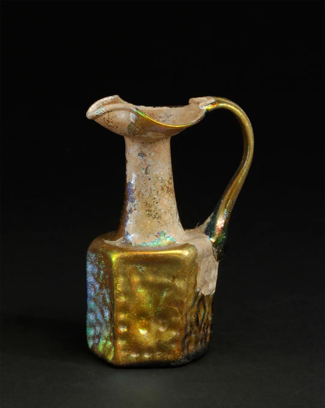 单柄六方瓶，耶路撒冷，拜占庭帝国，公元6-7世纪