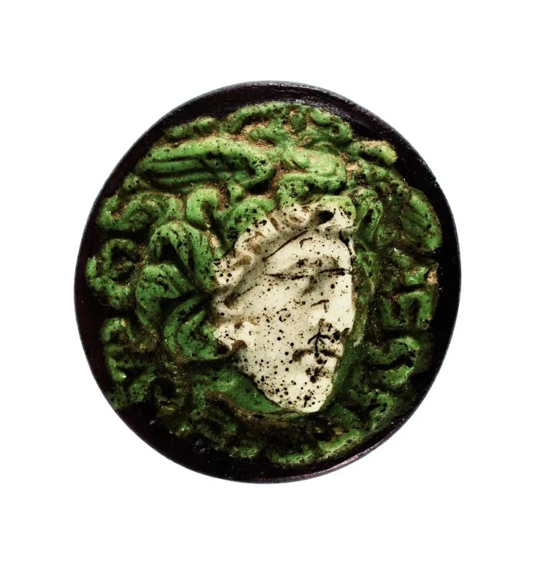 卡梅欧玻璃饰件，东地中海地区，托勒密王朝-罗马帝国初期，公元2世纪