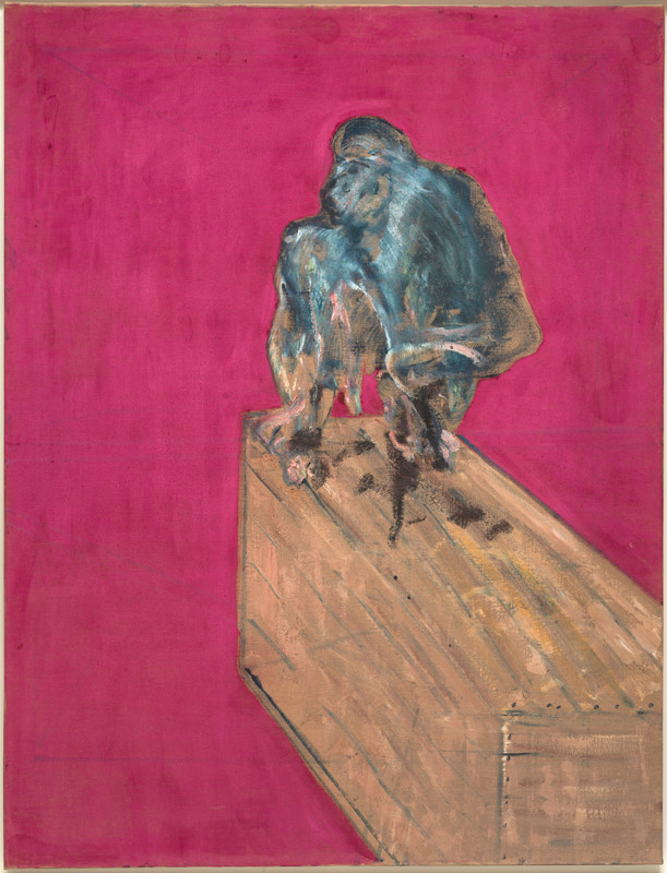 《黑猩猩研究》（Study for Chimpanzee）, 1957 弗朗西斯·培根