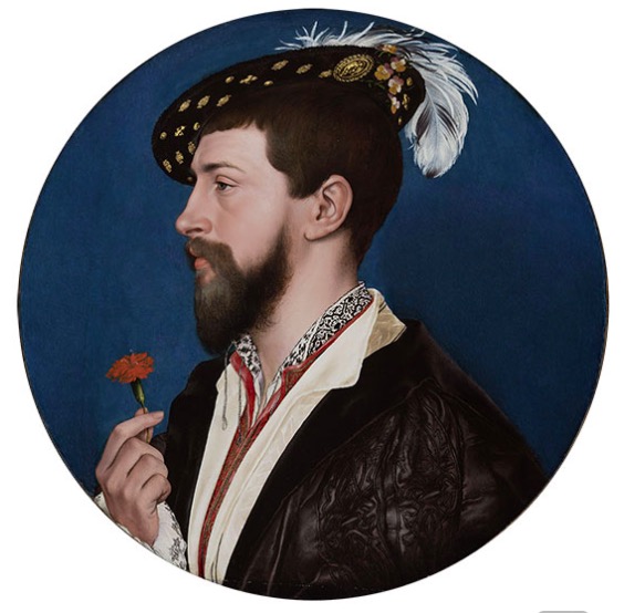 荷尔拜因，《康沃尔的西蒙·乔治》，约1535-1540年，法兰克福施泰德博物馆藏