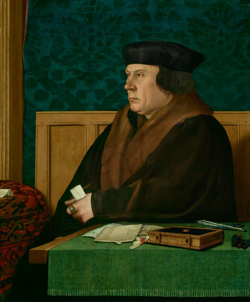 荷尔拜因，《托马斯·克伦威尔》，1532-1533，纽约弗里克收藏馆藏