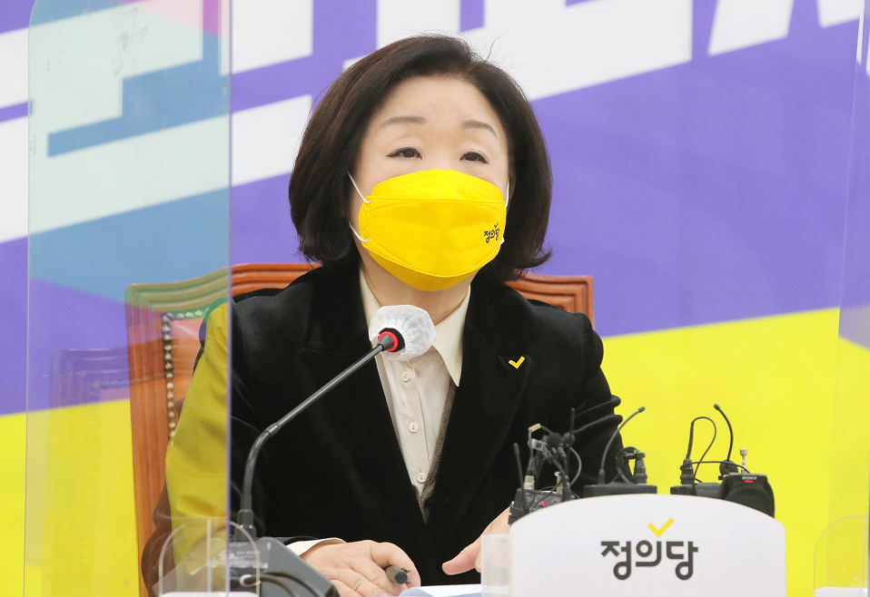 韩国正义党候选人沈相奵