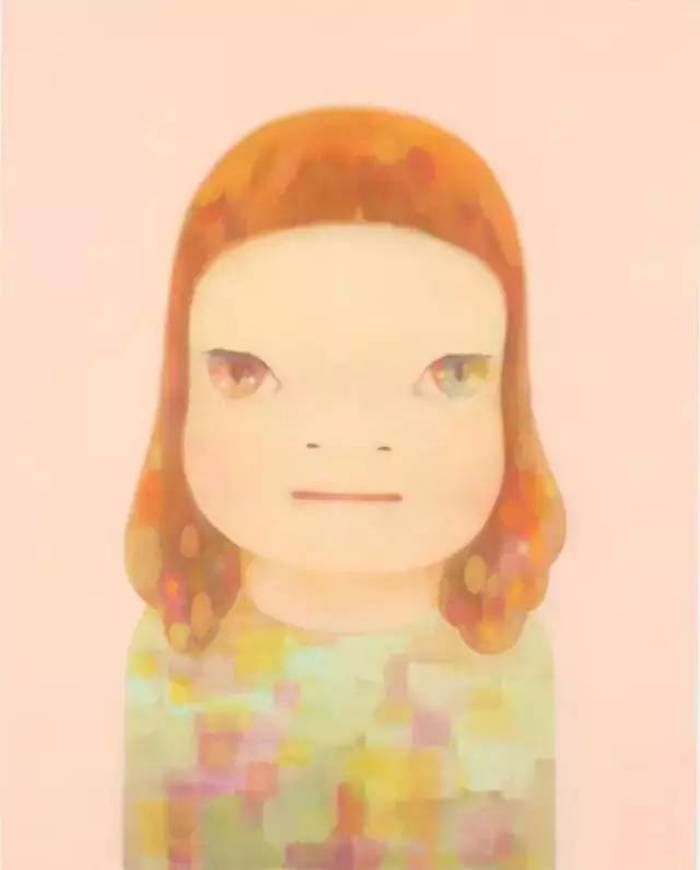 《春少女》，2012， 丙烯，布面绘画，横滨美术馆藏