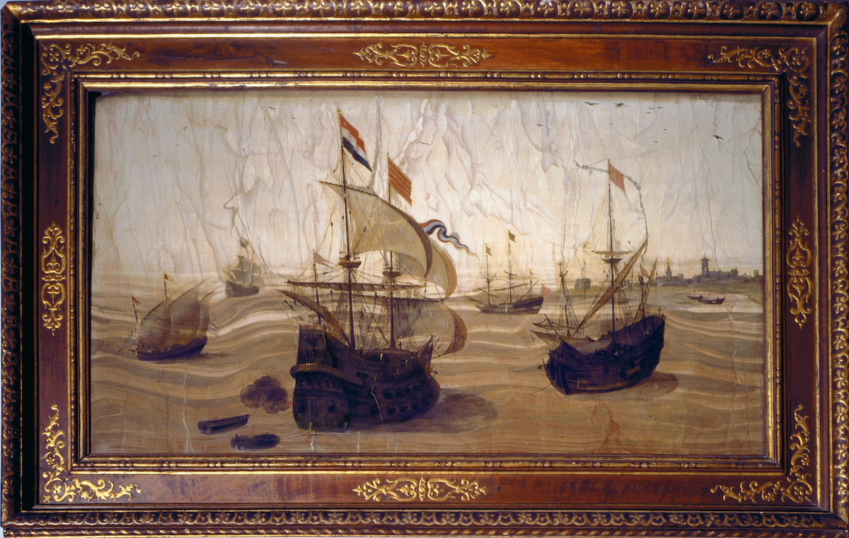 菲利波·纳波莱塔诺（Filippo Napoletano）的海上大帆船（约1617-1621年）