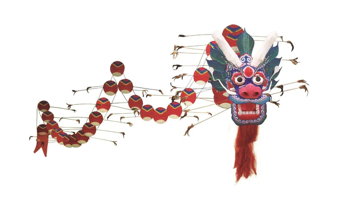 龙头蜈蚣 郝德立  风筝 120×120×300cm 现代 北京 中国美术馆藏 