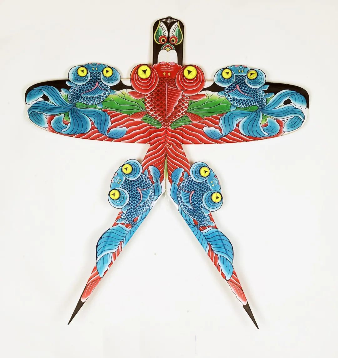 五鱼燕 哈魁明  风筝 97×89cm   现代 北京 中国美术馆藏 